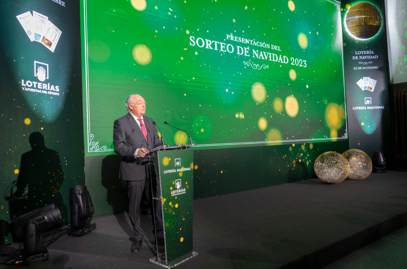 Estreno de la campaña del Sorteo Extraordinario de Navidad 2023