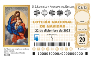 Cobro de premios del Sorteo Extraordinario de Navidad 2022